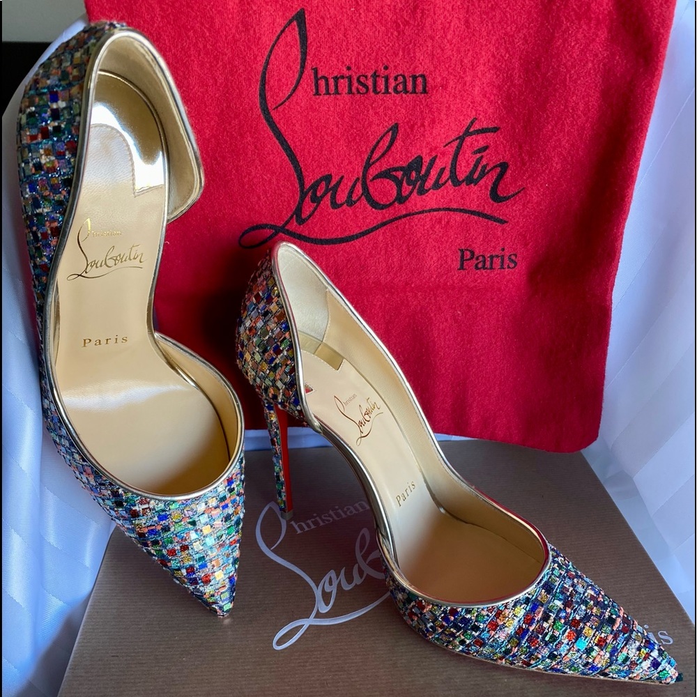 Christian Louboutin Iriza 100 Tri Vitraux/Spec